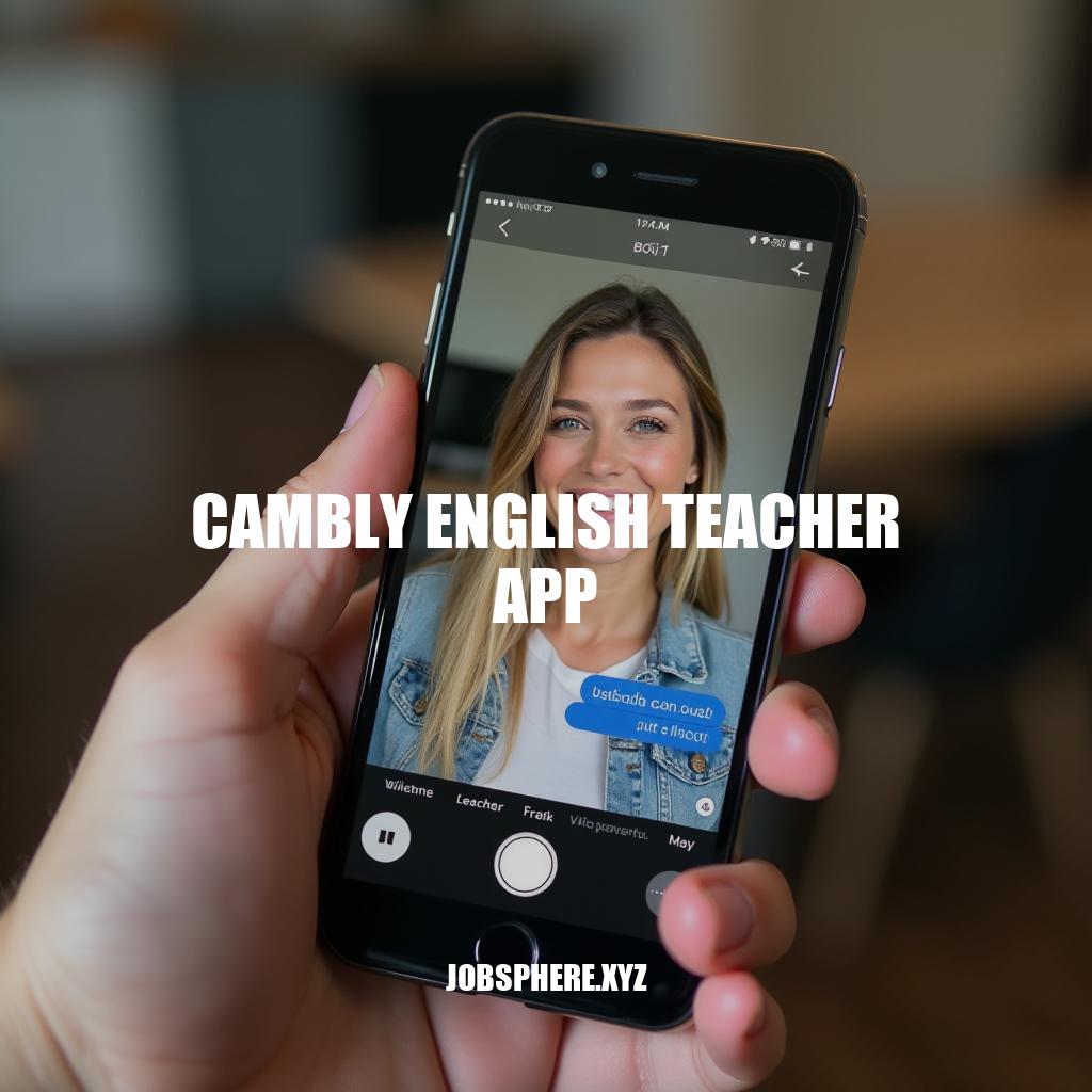 Unlocking Fluency with Cambly English Teacher App: A Comprehensive Review